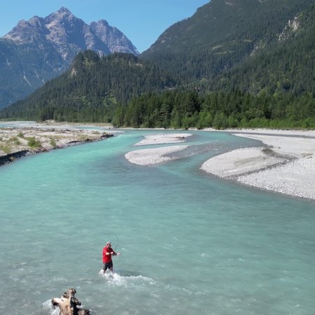 Hotel Krone Tirol Lechaschau | Fliegenfischen am Lech