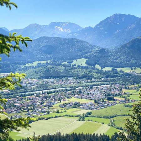 Aussicht auf Reutte