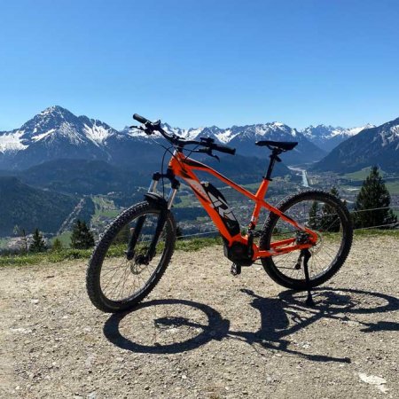 Biketour zur Dürrenberg Alm in Reutte